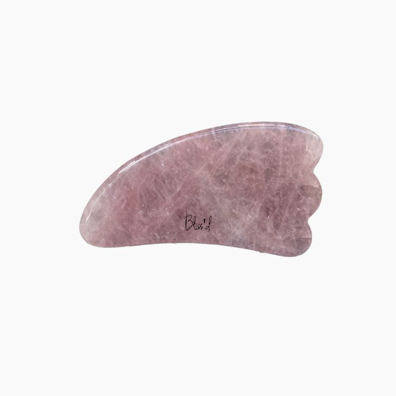 Mind + Body Self-Care Bundle: Reflection Journal & Rose Quartz Gua Sha