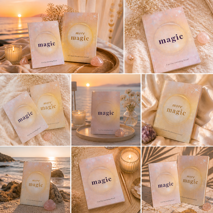 Magic Journal Bundle: 90-Day + 6-Month Manifestation &amp; Self-Discovery Journals Bliss&