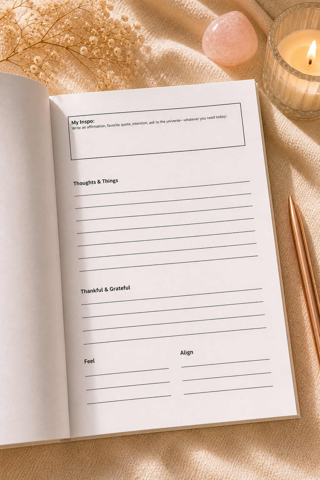 Magic Journal Bundle: 90-Day + 6-Month Manifestation &amp; Self-Discovery Journals Bliss&