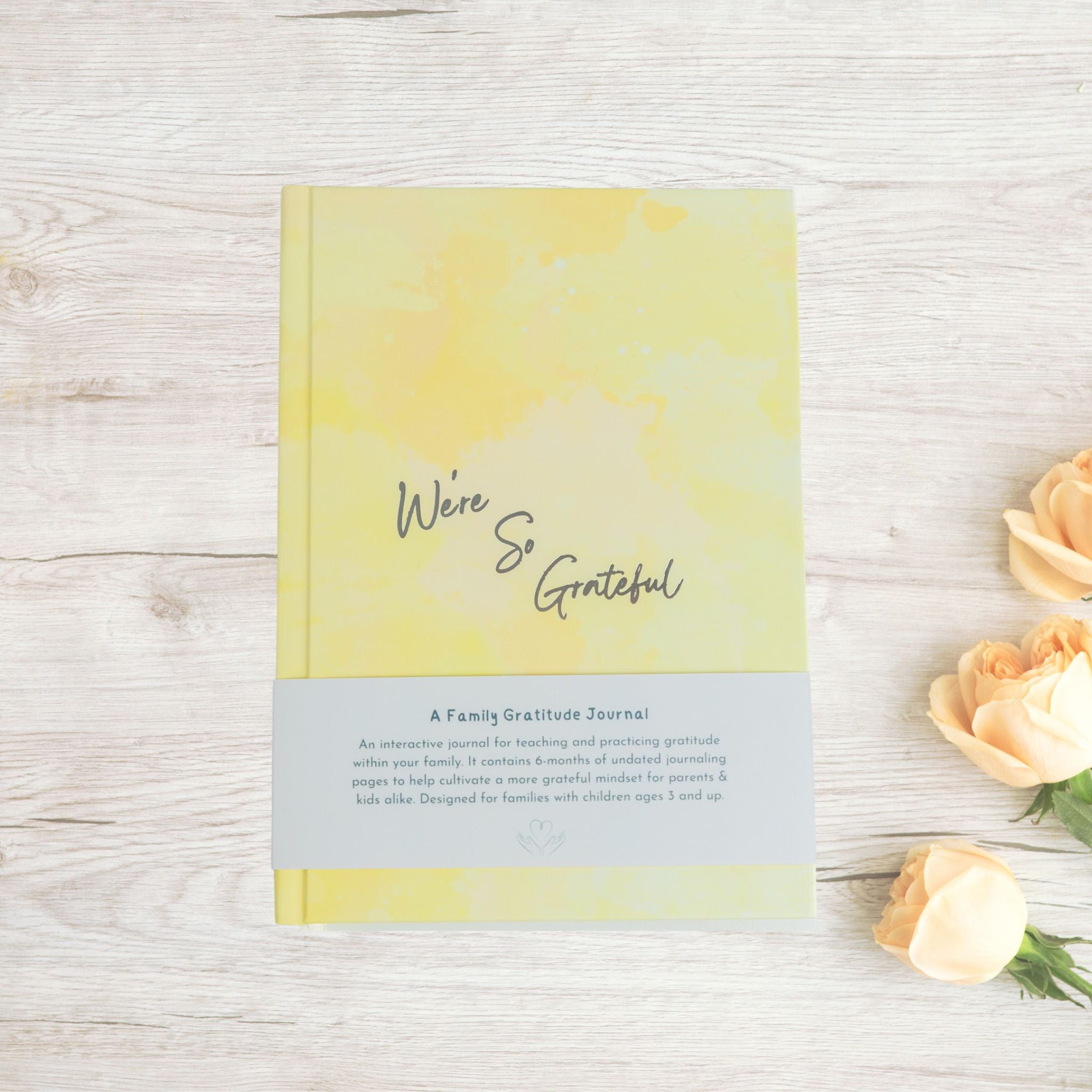 Family Gratitude Journal: We're So Grateful | Gratitude Prompts for ...