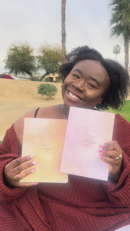 Magic Journal Bundle: 90-Day + 6-Month Manifestation &amp; Self-Discovery Journals